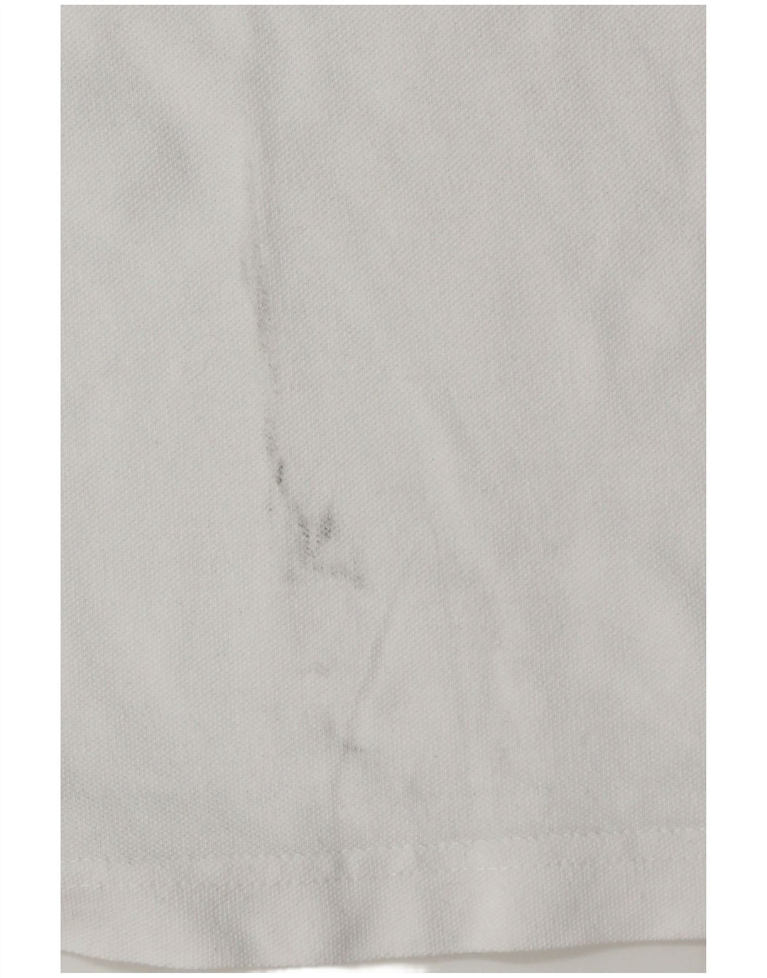 KAPPA Polo para hombre grande de algodón blanco