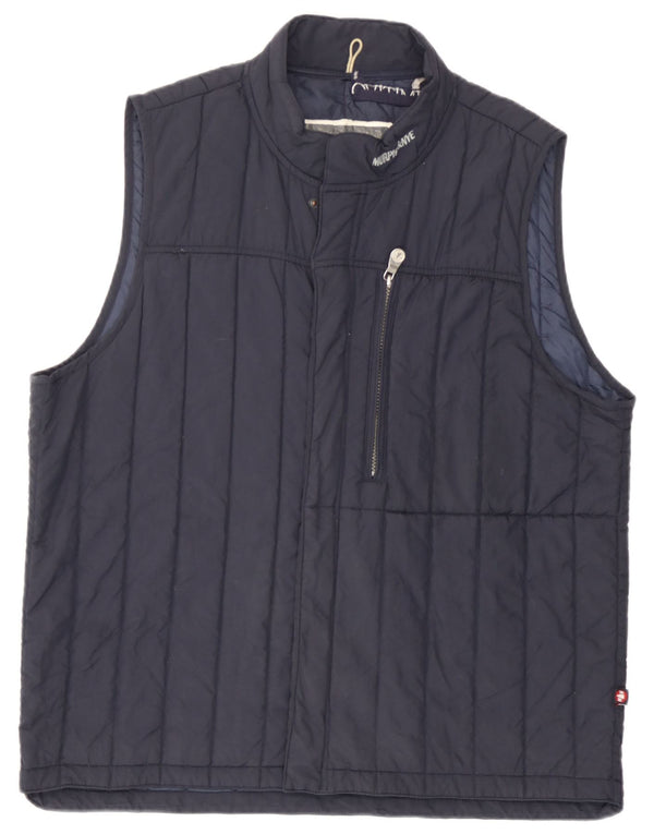 Murphy & Nye Chaleco acolchado con gráfico para hombre UK 42 XL Azul marino