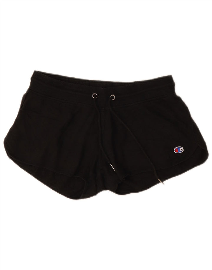 Champion Pantalones cortos deportivos para mujer UK 44 Mediano Algodón negro