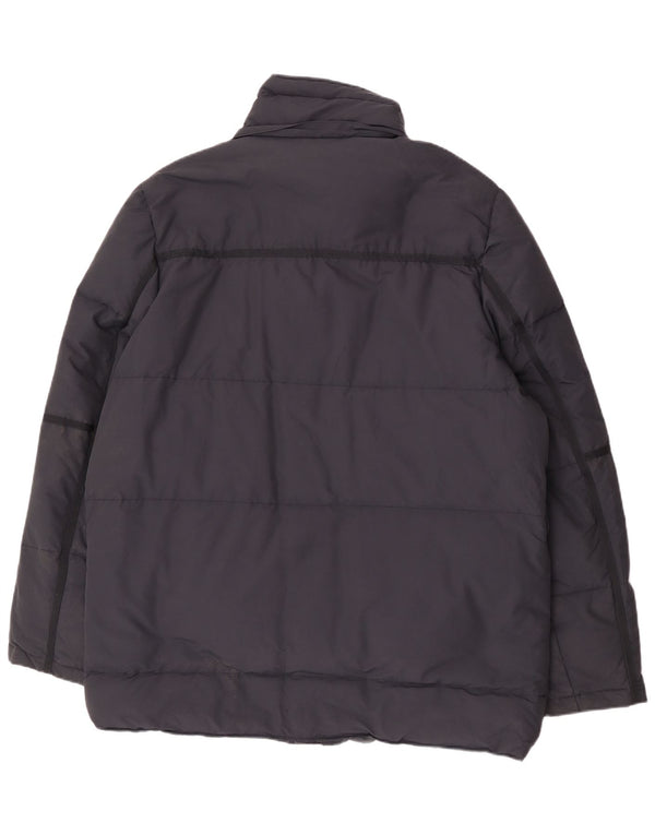 Canadiens Chaqueta acolchada para hombre UK 42 XL Algodón azul marino