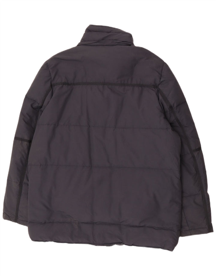 Canadiens Chaqueta acolchada para hombre UK 42 XL Algodón azul marino