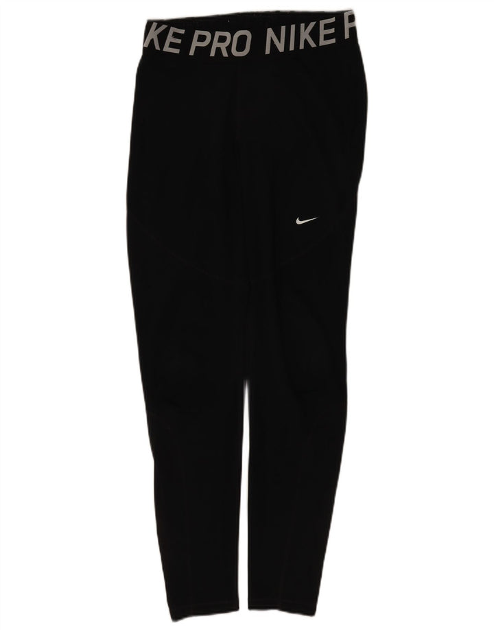Nike Leggings Dri Fit Graphic para mujer UK 46 Grande Poliéster negro