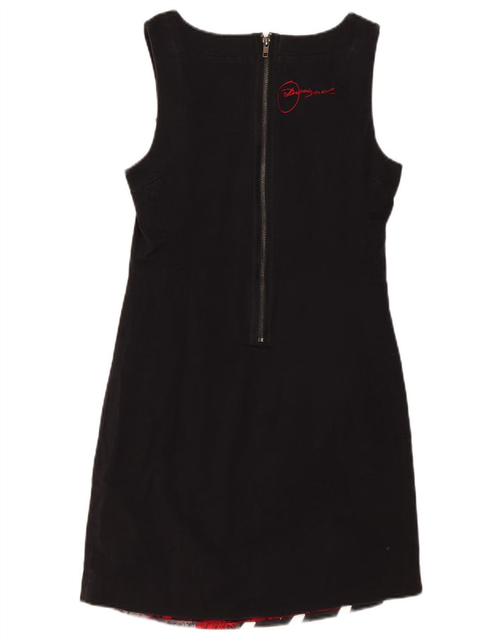 Desigual Vestido tubo gráfico para mujer EU 38 Medium Patchwork multicolor