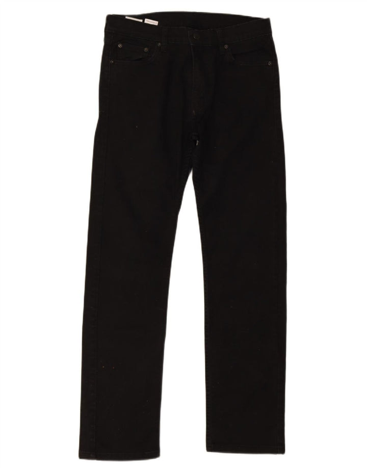Levi's Vaqueros rectos ajustados 513 para hombre W30 L32 Algodón negro