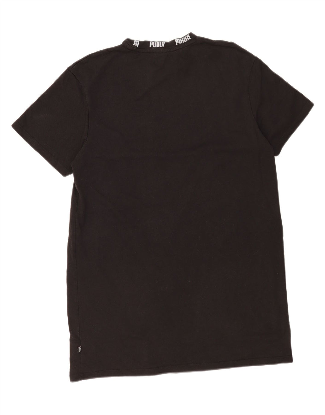 Puma - Camiseta gráfica para hombre, talla grande, algodón negro