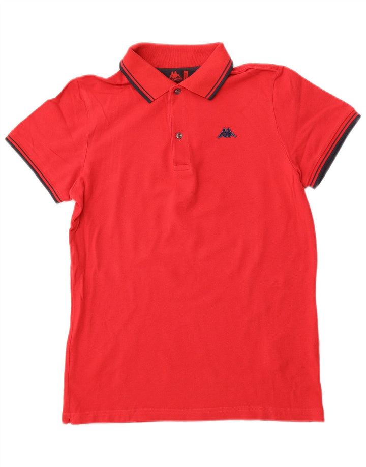 KAPPA Polo Hombre Pequeño Rojo