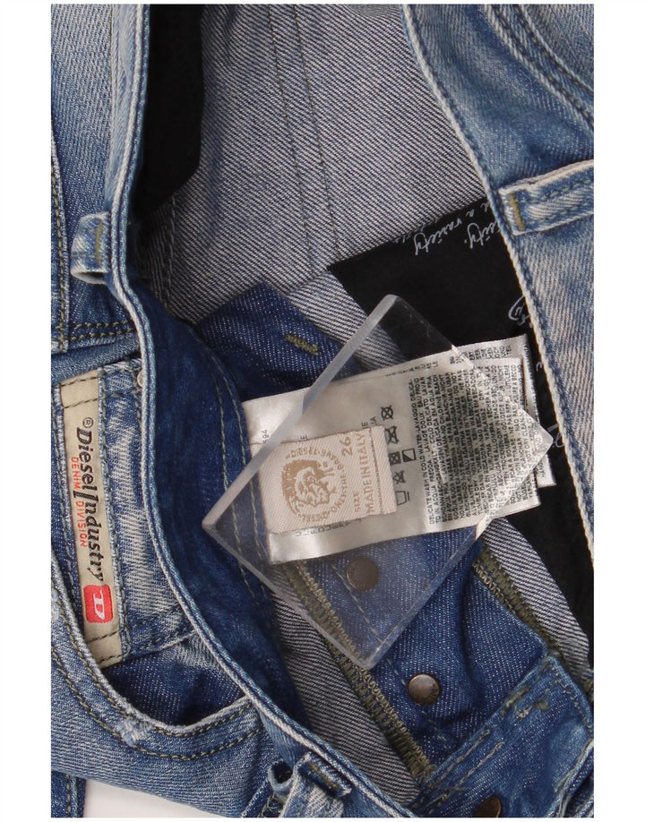 Diesel Mujer Joggers Slim Jeans W26 L29 Algodón Azul