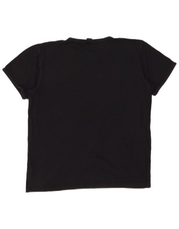Lotto Camiseta Mujer Top UK 40 XL Algodón Negro