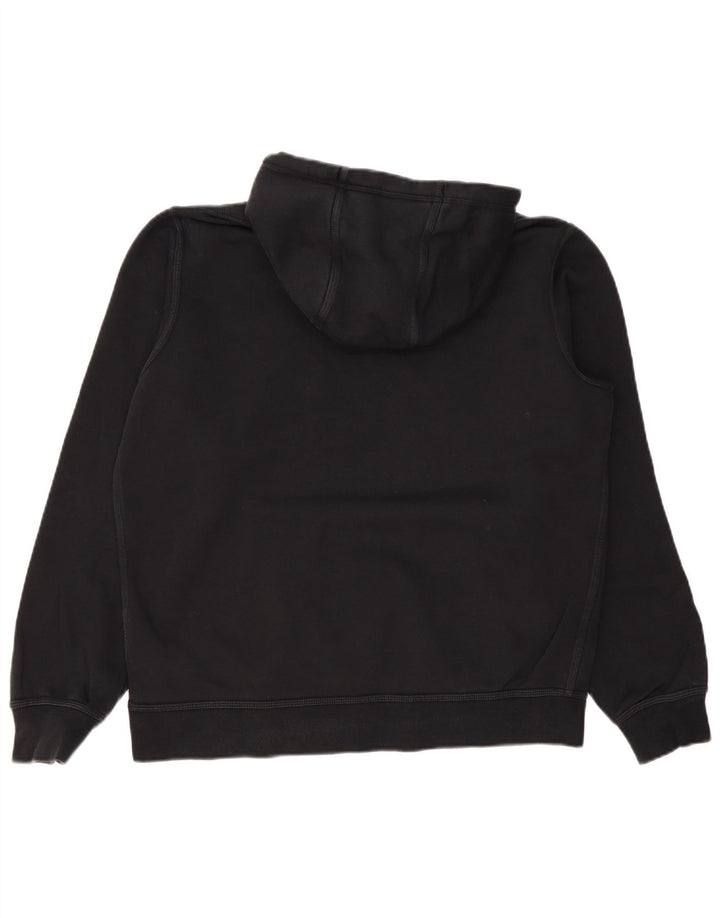 Nike - Sudadera con capucha para hombre, talla grande, algodón negro