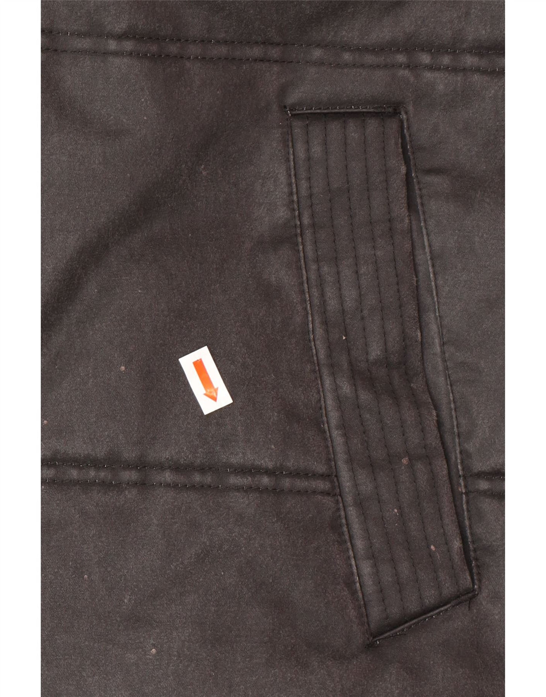 FAT FACE Chaleco acolchado para hombre UK 36 Small Gris Algodón