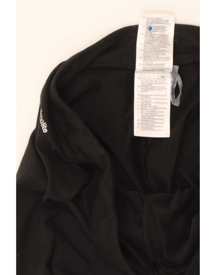 Adidas Leggings Climalite para mujer Reino Unido 12/14 Mediano Negro Poliéster