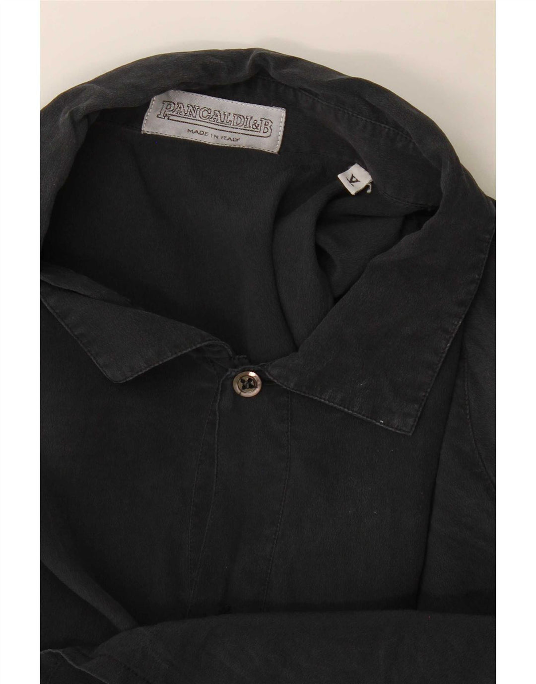 Pancaldi & B Camisa De Manga Corta Hombre XL Azul Marino
