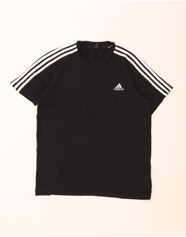 Camiseta Adidas Hombre Top Medium Negro Algodón
