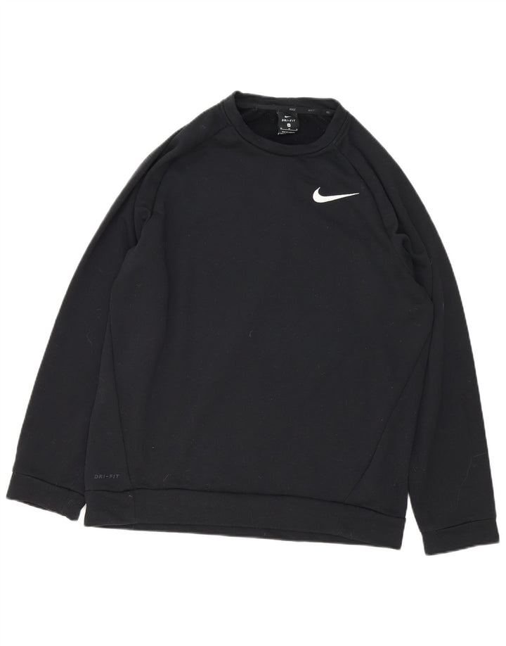 Nike Dri Fit Sudadera Jumper para Hombre Poliéster Negro Mediano