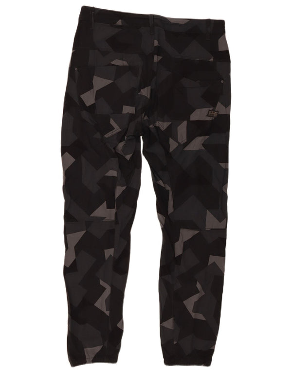 Pantalones Cargo Tapered Loose Fit W26 L26 Gris Geométrico | G-Star Mujer