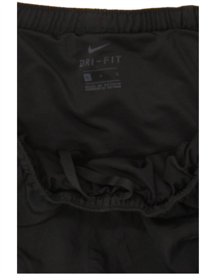 Nike Dri Fit - Pantalones cortos deportivos para hombre (poliéster), color negro