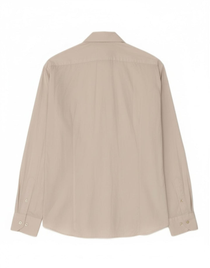 Camisa Roberto Cavalli Hombre Talla 41 16 Grande Algodón Blanco