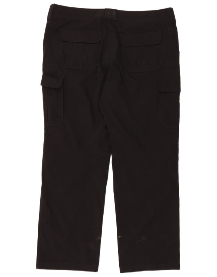 Under Armour Pantalón cargo recto para hombre W40 L32 Poliéster negro