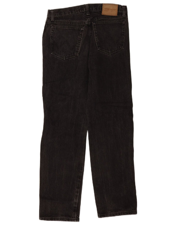 Wrangler Vaqueros Rectos Para Hombre W28 L29 Negro