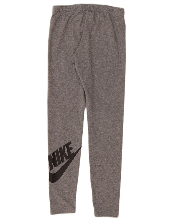 Nike Leggings gráficos para mujer UK 40 Algodón moteado gris medio