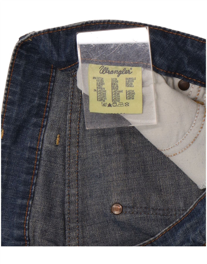Wrangler Mens Iris Denim Shorts W31 Algodón Azul Medio
