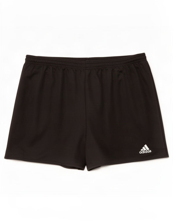 Adidas Mujer Climalite Sport Shorts UK 20/22 XL Negro Poliéster