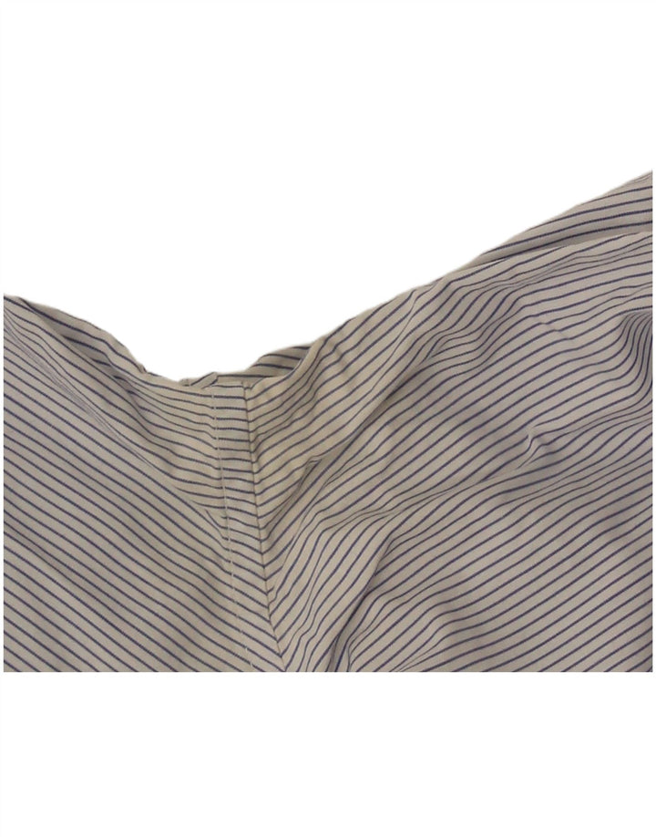 Camisa Gap Hombre Grande Azul Rayas Algodón