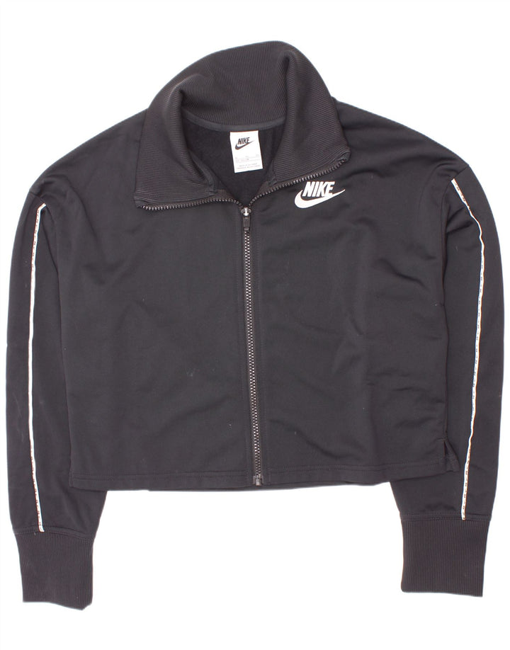 Nike Chaqueta Chándal Niña 13-14 Años XL Negro Poliéster