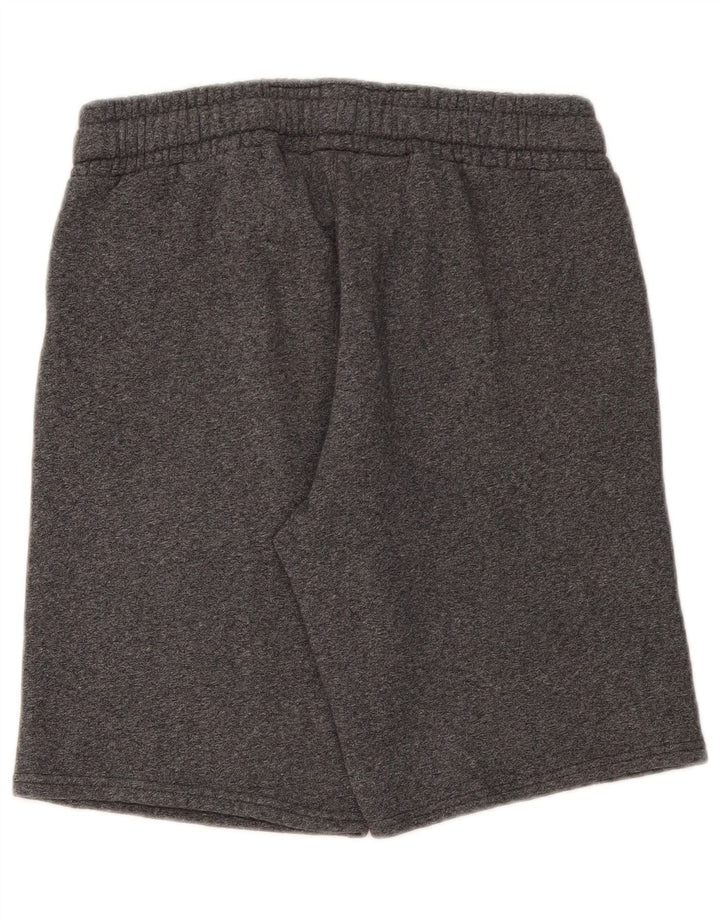 Superdry Shorts deportivos con estampado gráfico para hombre de algodón moteado en gris pequeño