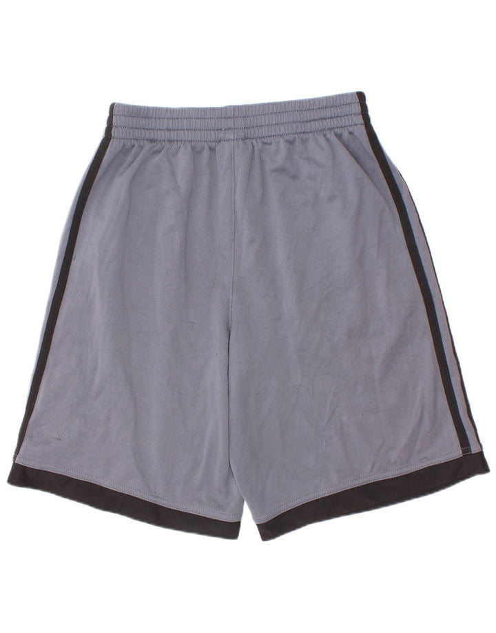 Adidas Pantalones cortos deportivos para niño 10-11 años Azul medio Poliéster color block