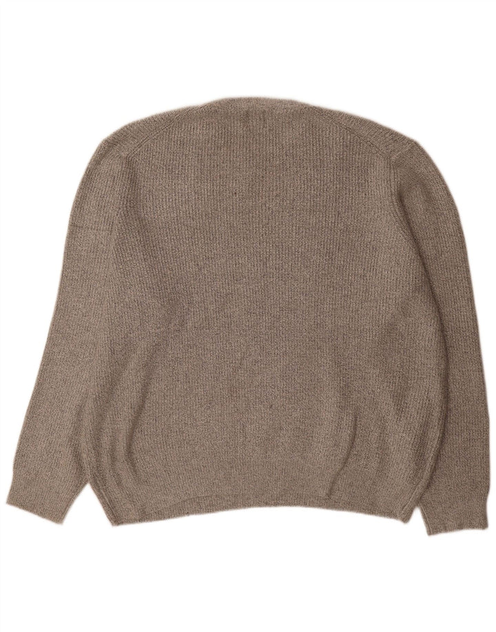 Marks & Spencer - Jersey de cuello redondo para hombre, talla 3XL, poliamida gris