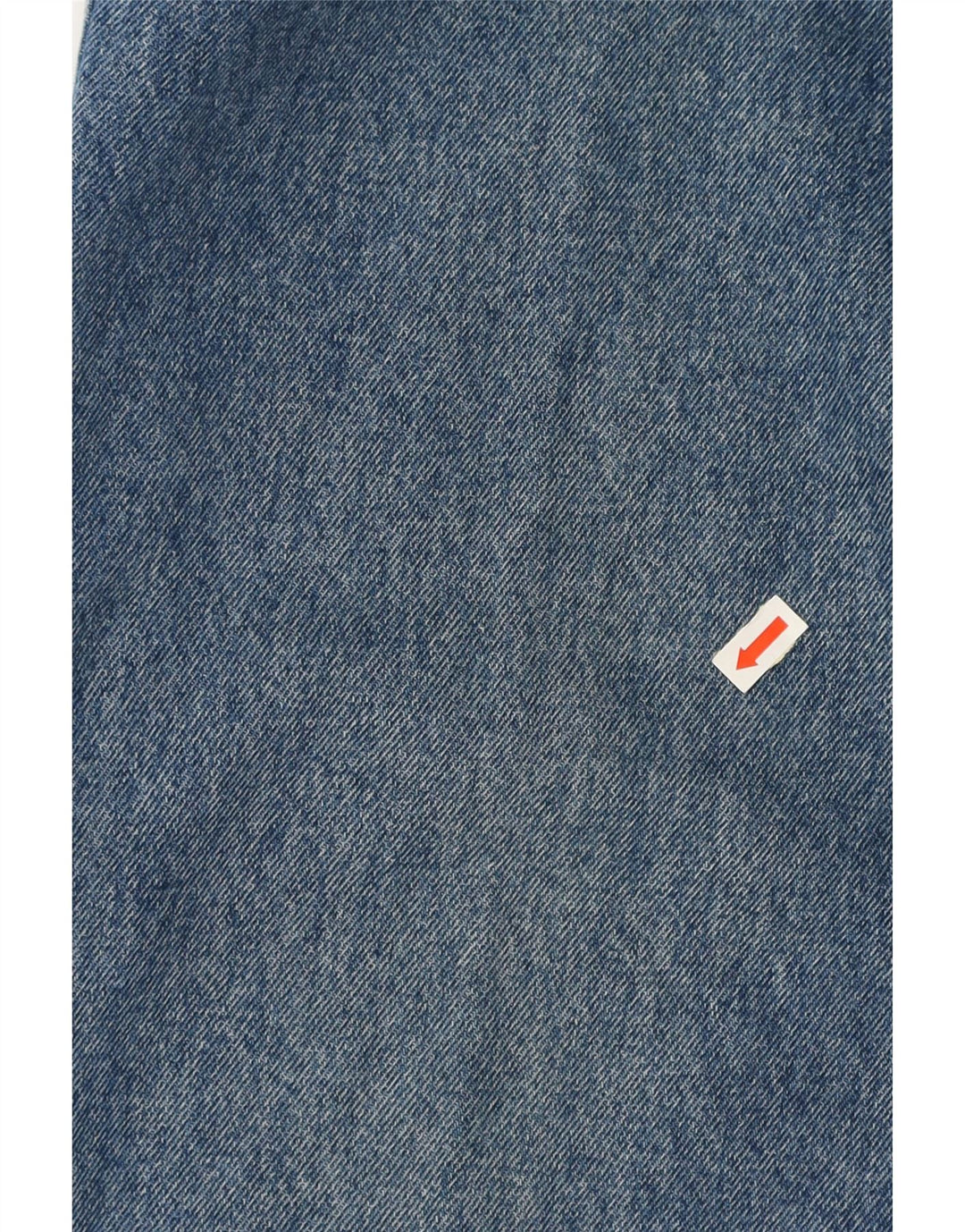 VINTAGE Jeans cónicos de cintura alta para mujer IT 44 Medio W27 L30 Algodón azul