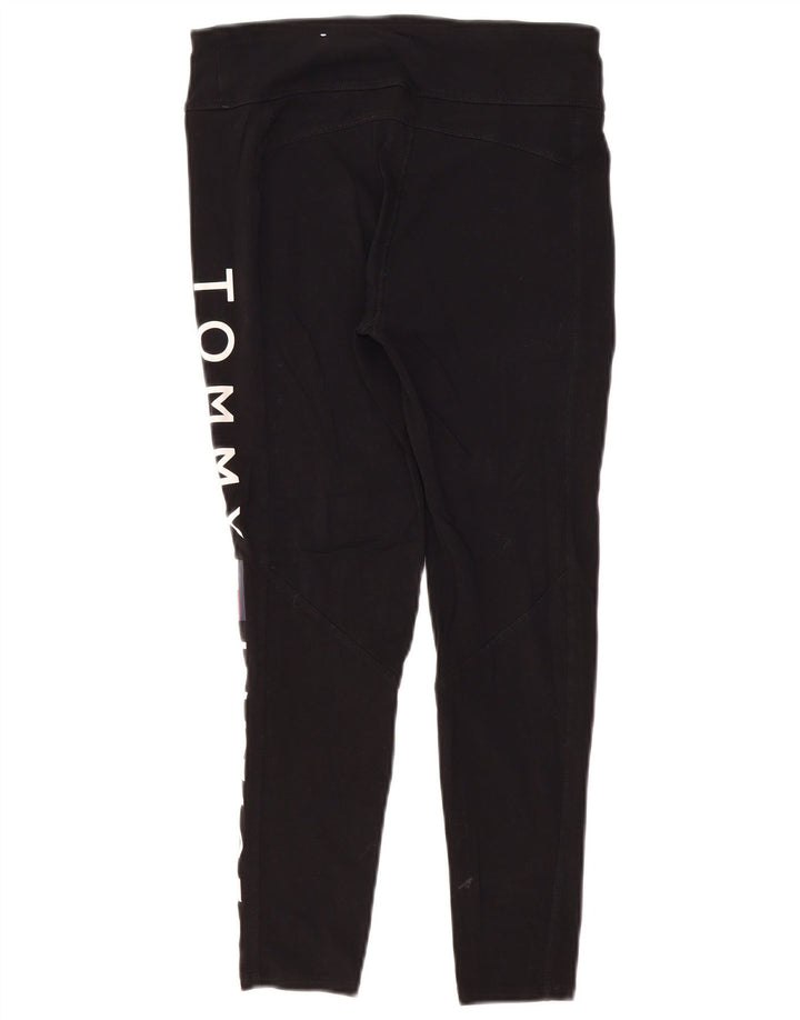 Tommy Hilfiger Leggings gráficos para mujer Reino Unido 12 Algodón negro mediano
