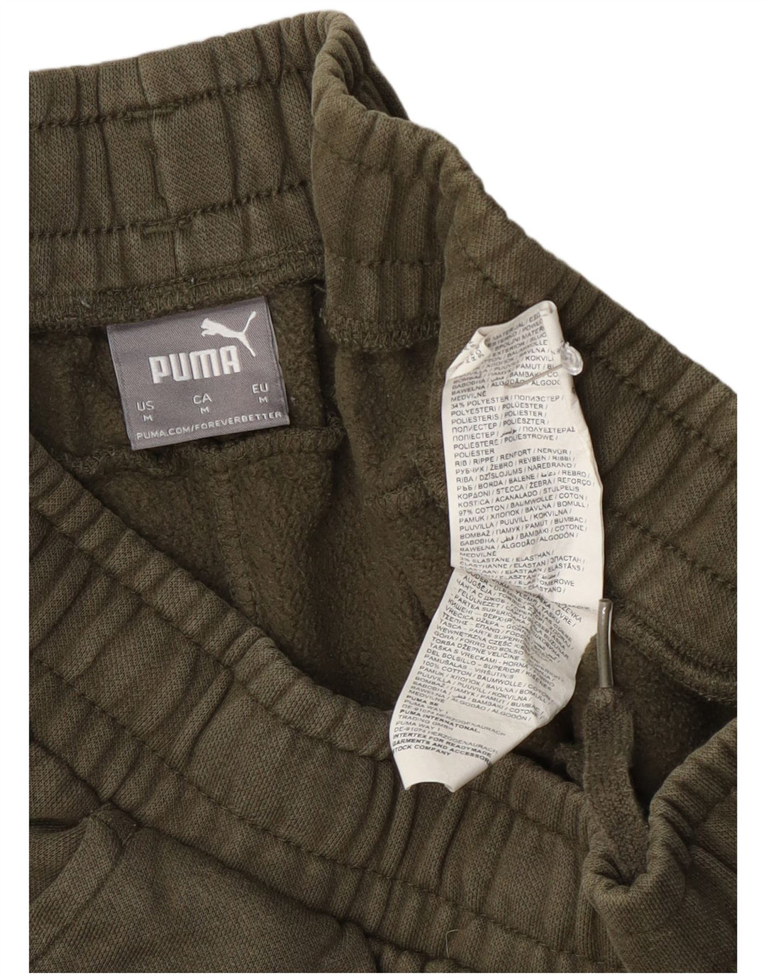 Pantalones De Chándal Puma Joggers Medium Khaki Algodón Hombre
