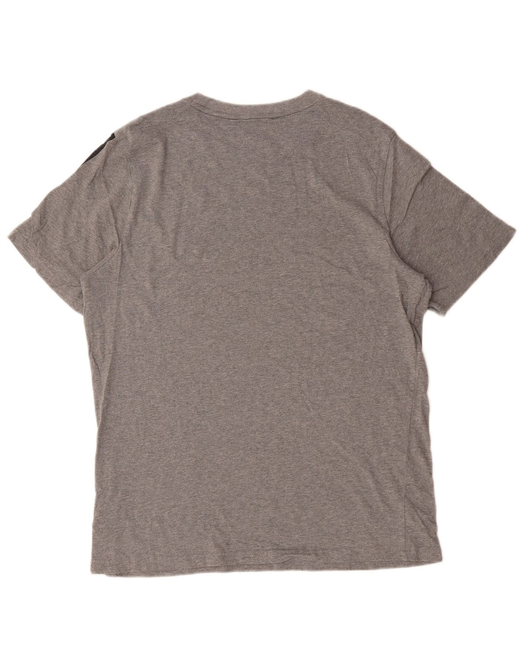 Puma - Camiseta gráfica para hombre, talla grande, algodón gris