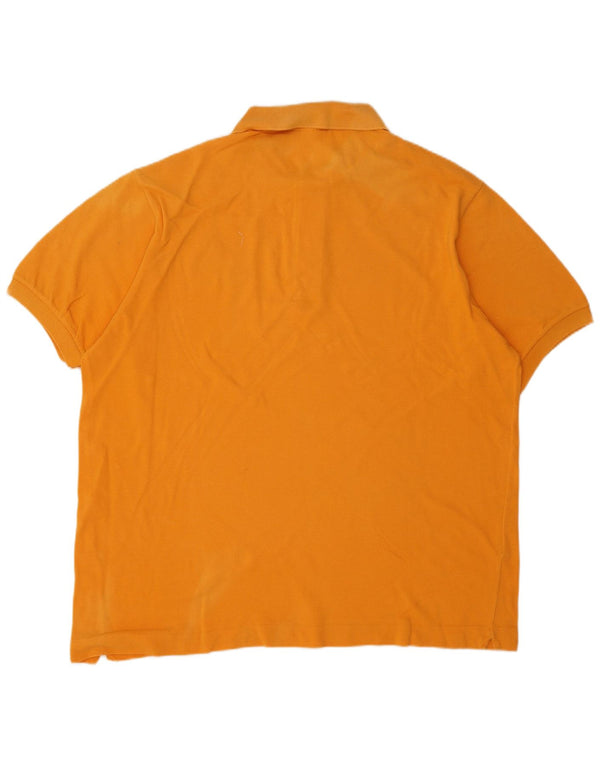 Polo Lacoste Hombre Talla 6 XL Algodón Naranja
