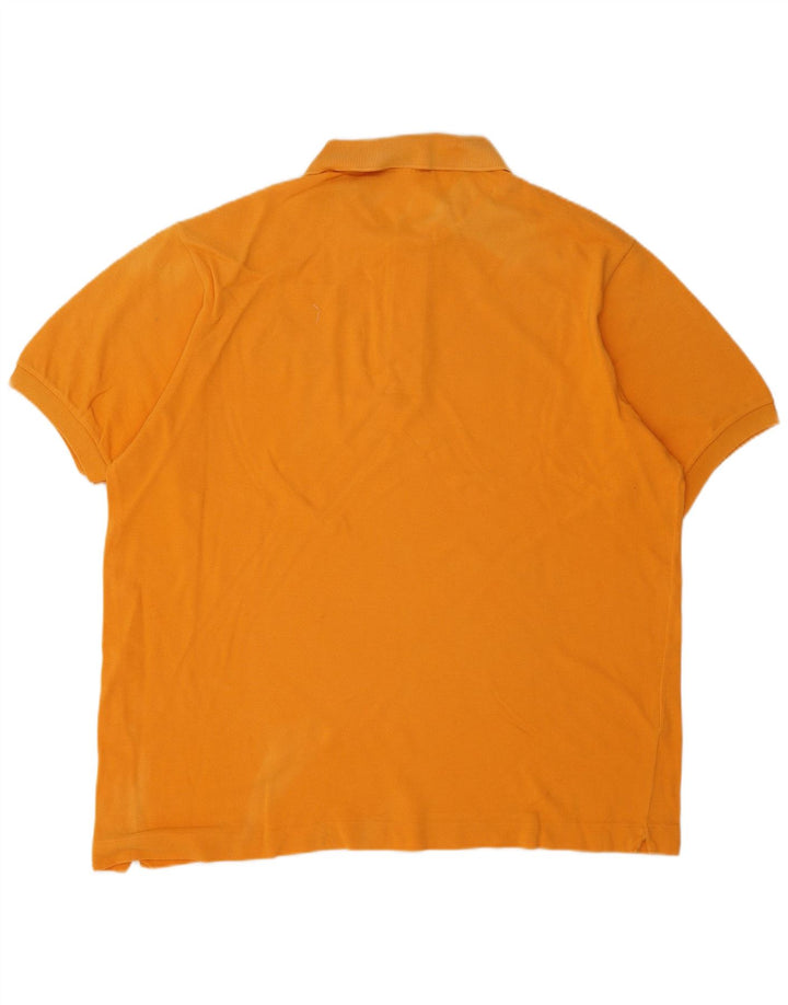 Polo Lacoste Hombre Talla 6 XL Algodón Naranja