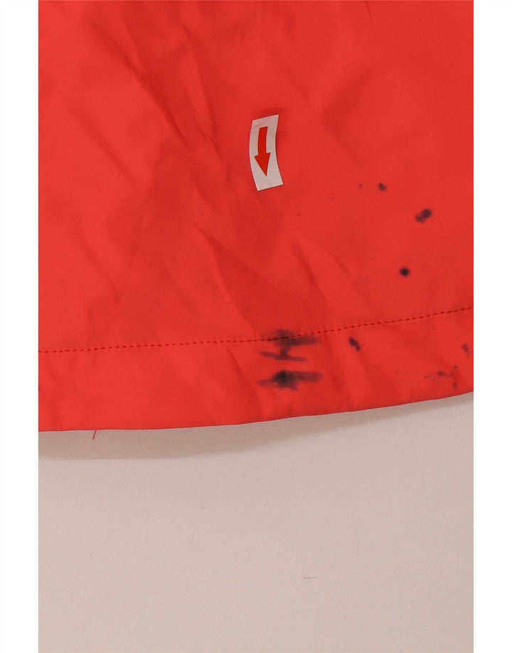 Marks & Spencer Chaqueta impermeable extragrande con capucha para mujer UK 8 Small Naranja
