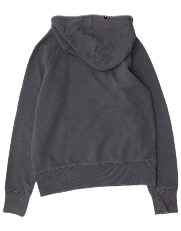 VOLCOM Sudadera con capucha gráfica para niños 7-8 años XS Gris Algodón