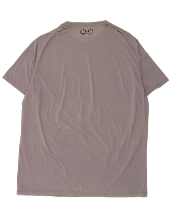 UNDER ARMOUR Camiseta gráfica Heat Gear para hombre Top XL Gris