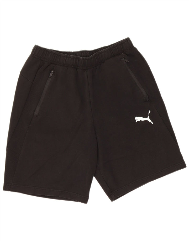 PUMA Pantalones cortos deportivos para hombre mediano negro