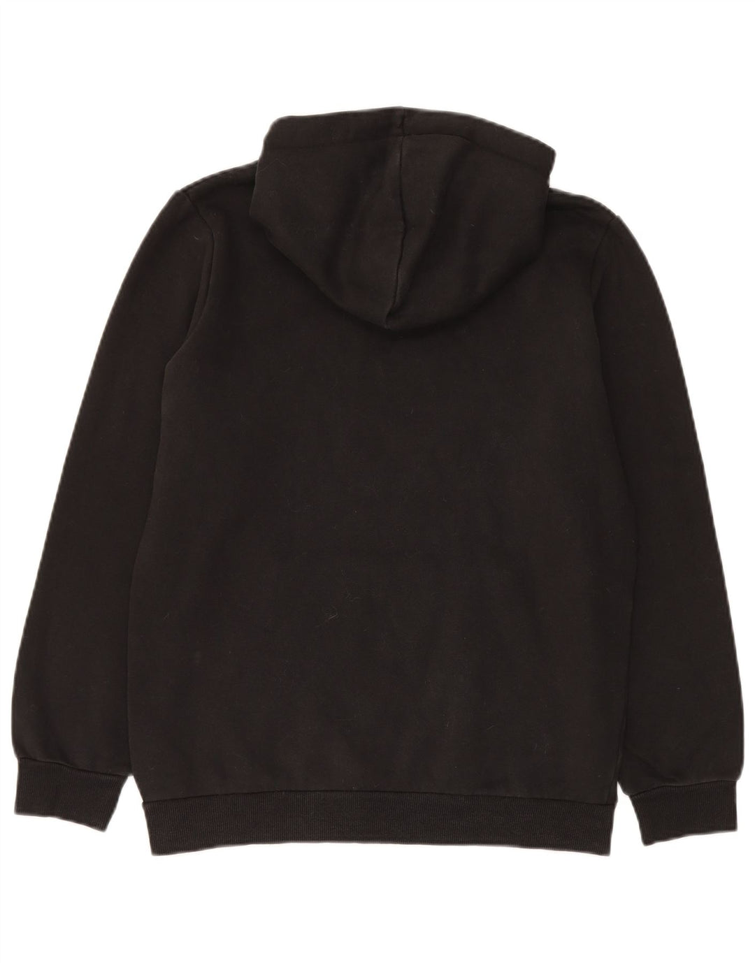 Puma - Sudadera con capucha para hombre, talla pequeña, algodón negro
