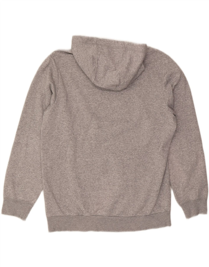 ADIDAS Mens Hoodie Jumper Medium Grey Cotton Vintage Adidas and Second-Hand Adidas from Messina Hembry 