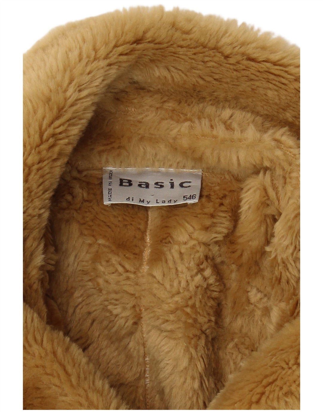 Chaqueta Sherpa básica para mujer UK 40 XL Beige