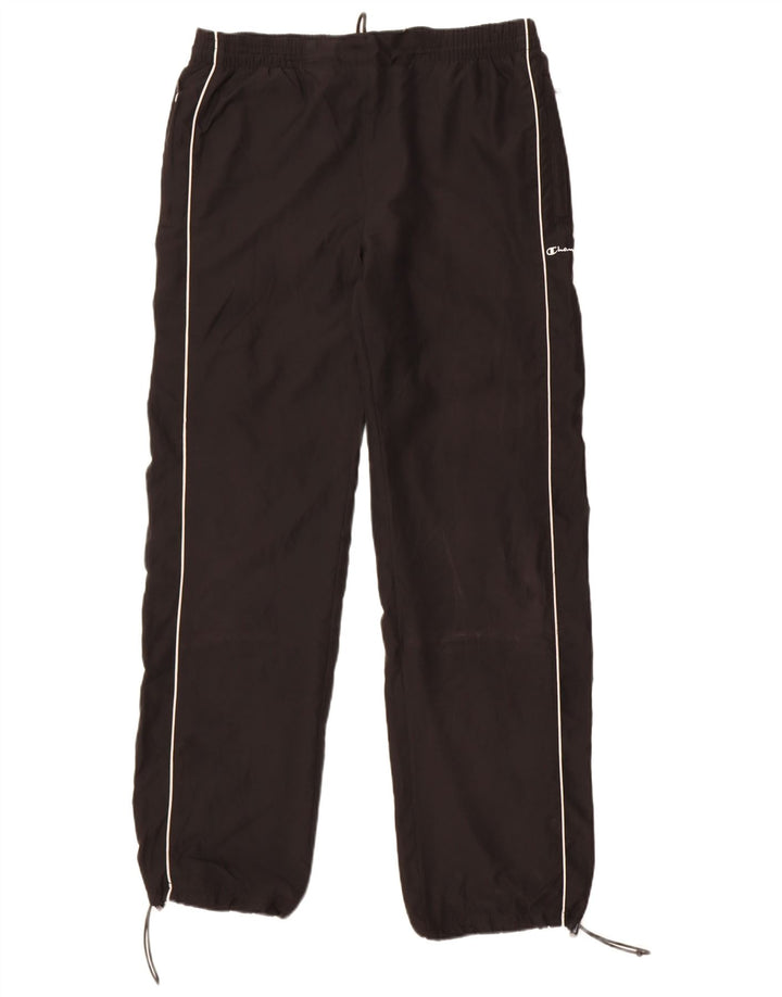 Champion Pantalones De Chándal Para Hombre Joggers Large Poliéster Negro