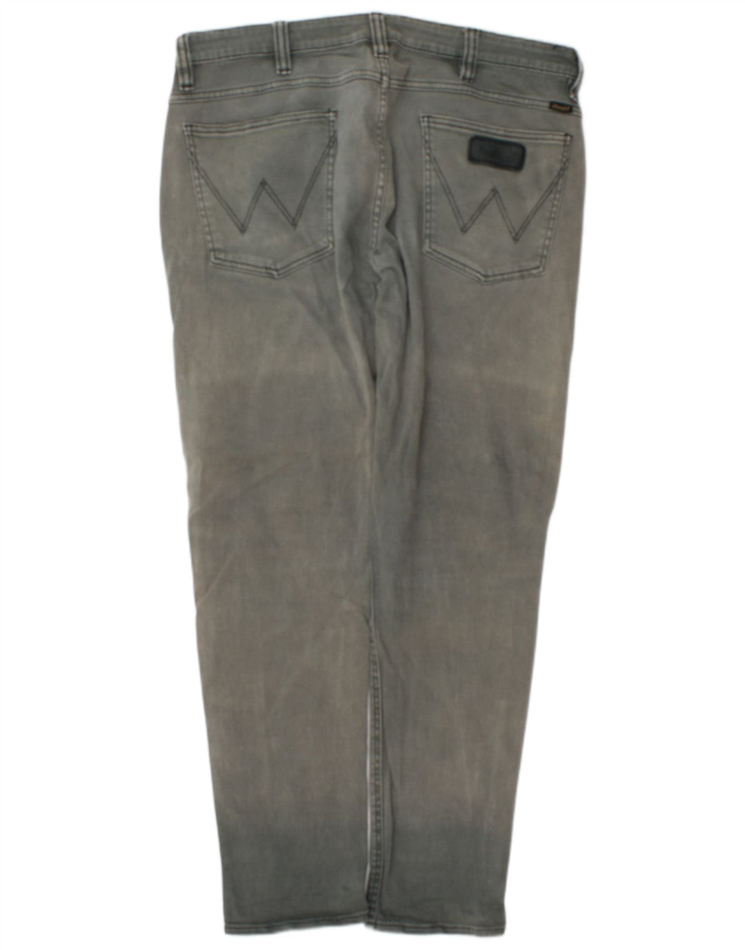 Wrangler Vaqueros cónicos para hombre W36 L30 Algodón gris