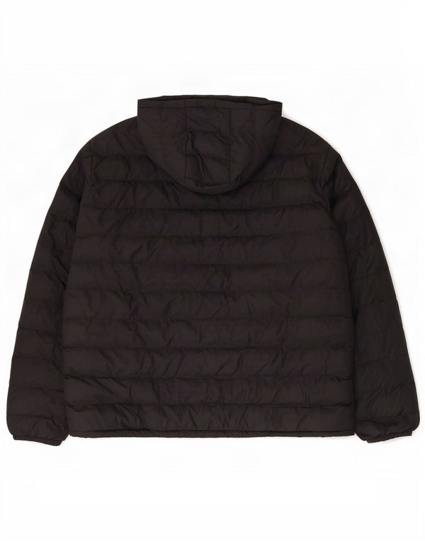 Chaqueta acolchada con capucha para hombre Mountain Warehouse UK 42 XL Nylon negro