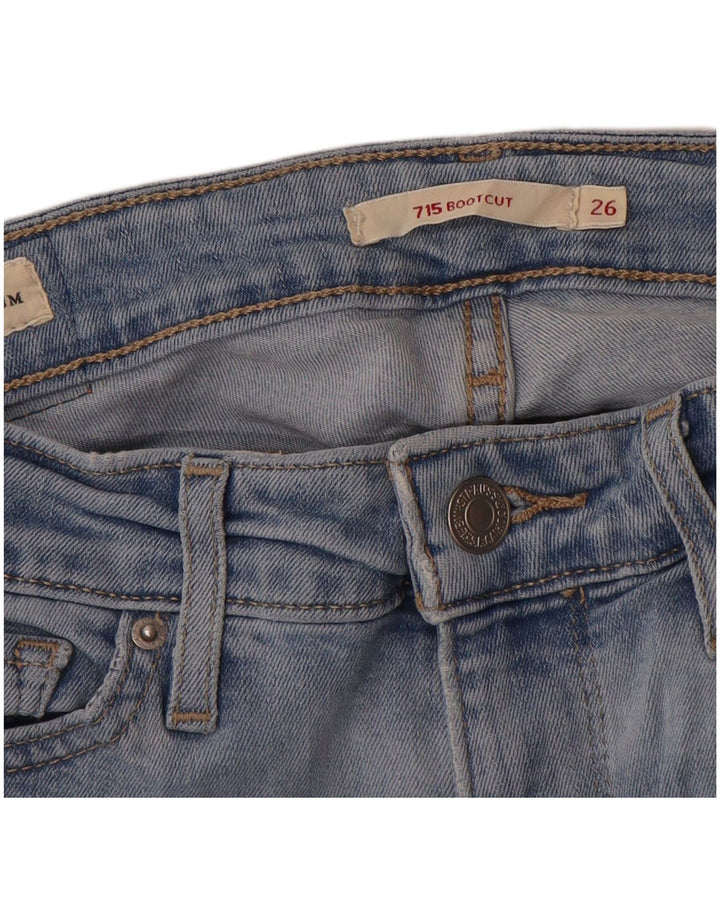 Levi's Mujer 715 Vaqueros Bootcut W26 L32 Azul