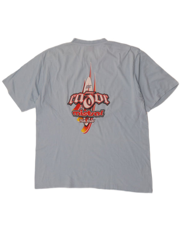 Mistral Camiseta Gráfica Hombre Top XL Azul