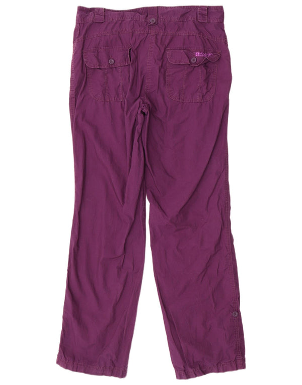 Pantalones informales para mujer Mountain Warehouse UK 40 Medium W32 L32 Púrpura